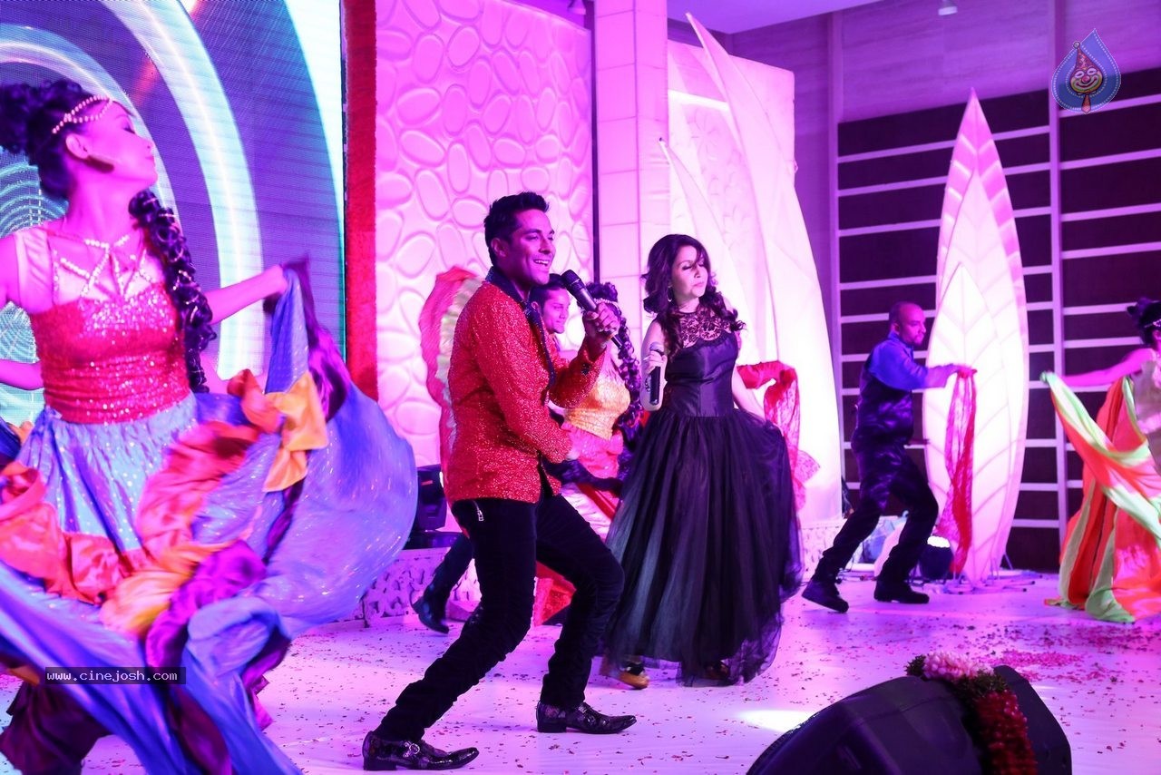 Yogesh and Krishika Sangeet Ceremony - 25 / 128 photos