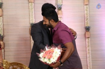 Actor Ashwin and Sonali Wedding Reception - 9 of 42