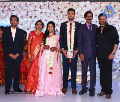 Actor Mano Bala Son Harish-Priya Wedding Reception - 38 of 57
