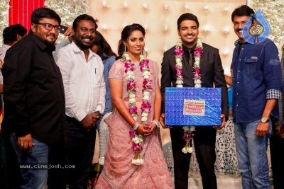 Actor Sathish - Sindhu Wedding Reception Stills - 19 of 105
