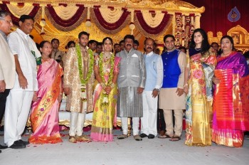 Adiseshagiri Rao Son Wedding Photos 2 - 37 of 128