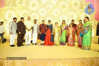Ambica Krishna Grandson Wedding Reception Photos - 22 of 30