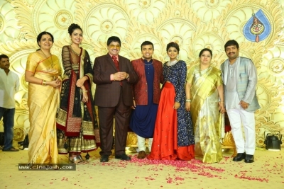 Ambica Krishna Grandson Wedding Reception Photos - 24 of 30