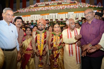 Bandaru Dattatreya Daughter Marriage Photos - 12 of 128