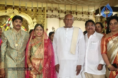C Kalyan son Teja - Naga Sree Wedding Reception - 22 of 136