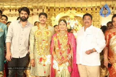 C Kalyan son Teja - Naga Sree Wedding Reception - 25 of 136