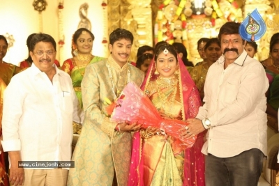 C Kalyan son Teja - Naga Sree Wedding Reception - 27 of 136