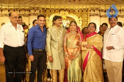 C Kalyan son Teja - Naga Sree Wedding Reception - 29 of 136