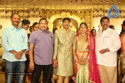 C Kalyan son Teja - Naga Sree Wedding Reception - 31 of 136