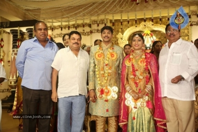C Kalyan son Teja - Naga Sree Wedding Reception - 36 of 136