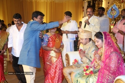 C Kalyan son Teja - Naga Sree Wedding Reception - 41 of 136