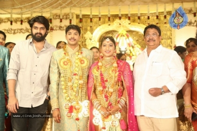 C Kalyan son Teja - Naga Sree Wedding Reception - 53 of 136