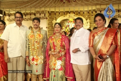 C Kalyan son Teja - Naga Sree Wedding Reception - 62 of 136