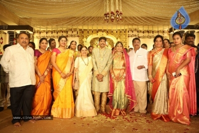 C Kalyan son Teja - Naga Sree Wedding Reception - 65 of 136