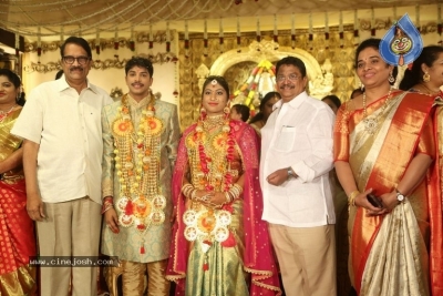 C Kalyan son Teja - Naga Sree Wedding Reception - 66 of 136