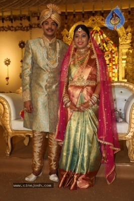 C Kalyan son Teja - Naga Sree Wedding Reception - 129 of 136