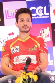 CCL Telugu Warriors Team Press Meet - 16 of 42