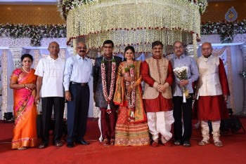Celebrities at Delhi Rajeswari Son Wedding Reception - 22 of 94