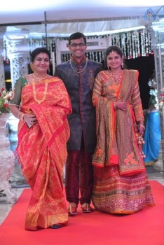 Celebrities at Delhi Rajeswari Son Wedding Reception - 28 of 94