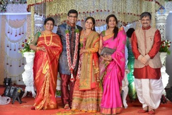 Celebrities at Delhi Rajeswari Son Wedding Reception - 34 of 94