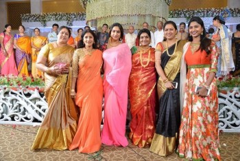Celebrities at Delhi Rajeswari Son Wedding Reception - 47 of 94