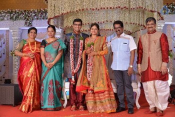 Celebrities at Delhi Rajeswari Son Wedding Reception - 48 of 94