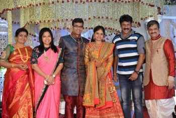 Celebrities at Delhi Rajeswari Son Wedding Reception - 59 of 94