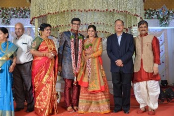 Celebrities at Delhi Rajeswari Son Wedding Reception - 66 of 94