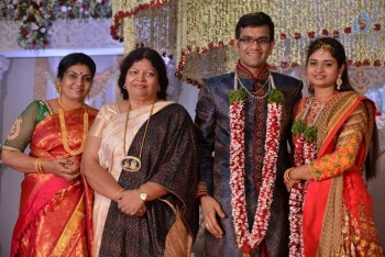 Celebrities at Delhi Rajeswari Son Wedding Reception - 70 of 94