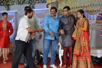 Celebrities at Delhi Rajeswari Son Wedding Reception - 74 of 94