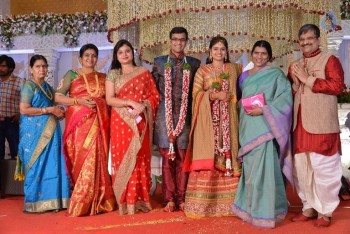 Celebrities at Delhi Rajeswari Son Wedding Reception - 77 of 94