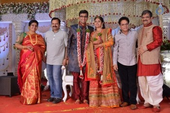 Celebrities at Delhi Rajeswari Son Wedding Reception - 78 of 94