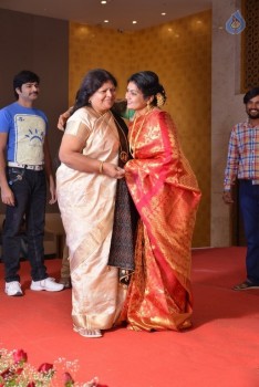 Celebrities at Delhi Rajeswari Son Wedding Reception - 82 of 94