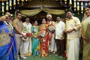 Celebrities at Shanthnu and Keerthi Wedding - 31 of 93