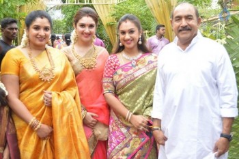 Celebrities at Shanthnu and Keerthi Wedding - 40 of 93