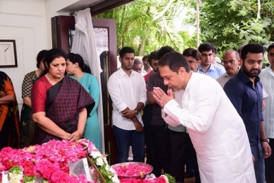 Celebrities Pay Homage To Nandamuri Harikrishna Set 5 - 25 of 35