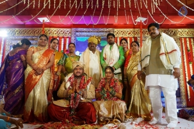 Chinna Srisailam Yadav Daughter Vanaja Wedding Photos - 47 of 83