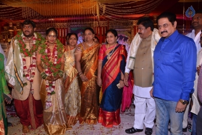 Chinna Srisailam Yadav Daughter Vanaja Wedding Photos - 49 of 83
