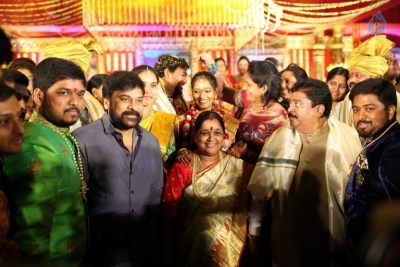 Chinna Srisailam Yadav Daughter Vanaja Wedding Photos - 50 of 83