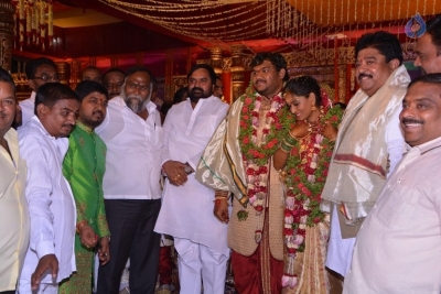 Chinna Srisailam Yadav Daughter Vanaja Wedding Photos - 56 of 83