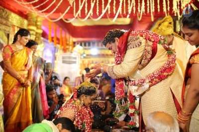 Chinna Srisailam Yadav Daughter Vanaja Wedding Photos - 58 of 83