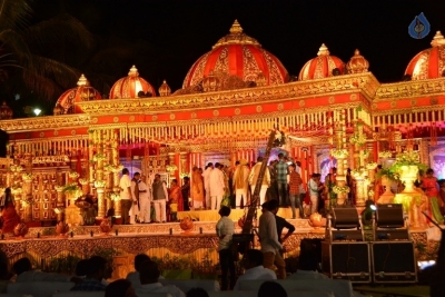 Chinna Srisailam Yadav Daughter Vanaja Wedding Photos - 61 of 83