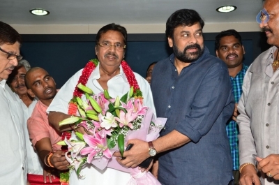 Chiranjeevi, Mohan Babu and Allu Aravind Meets Dasari Narayana Rao - 29 of 73