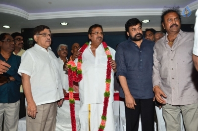 Chiranjeevi, Mohan Babu and Allu Aravind Meets Dasari Narayana Rao - 34 of 73
