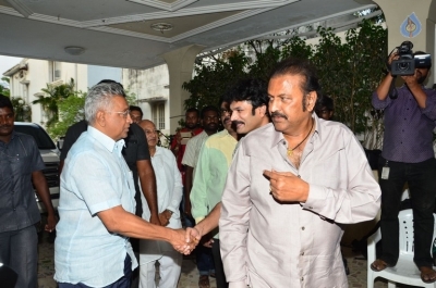Chiranjeevi, Mohan Babu and Allu Aravind Meets Dasari Narayana Rao - 55 of 73
