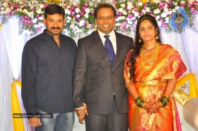 Comedian Harish Wedding Reception Photos - 26 of 29