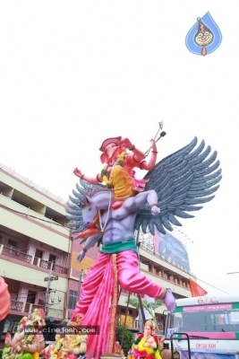 Ganesh Immersion At Hyderabad - 4 of 77