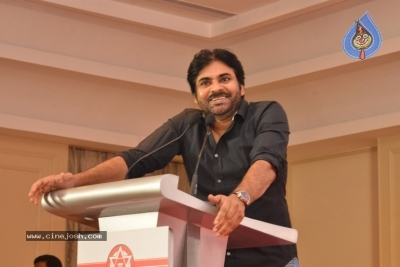 JanaSena Chief Pawan Kalyan Press Meet In Chennai - 22 of 22