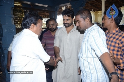 Jawaan Movie Team at Dwaraka Tirumala Temple - 17 of 21