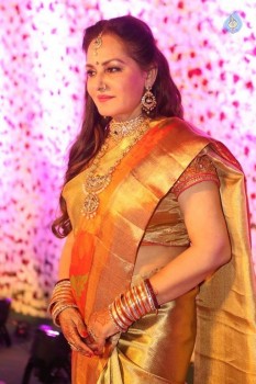 Jaya Prada Son Siddharth Wedding Reception 3 - 75 of 84
